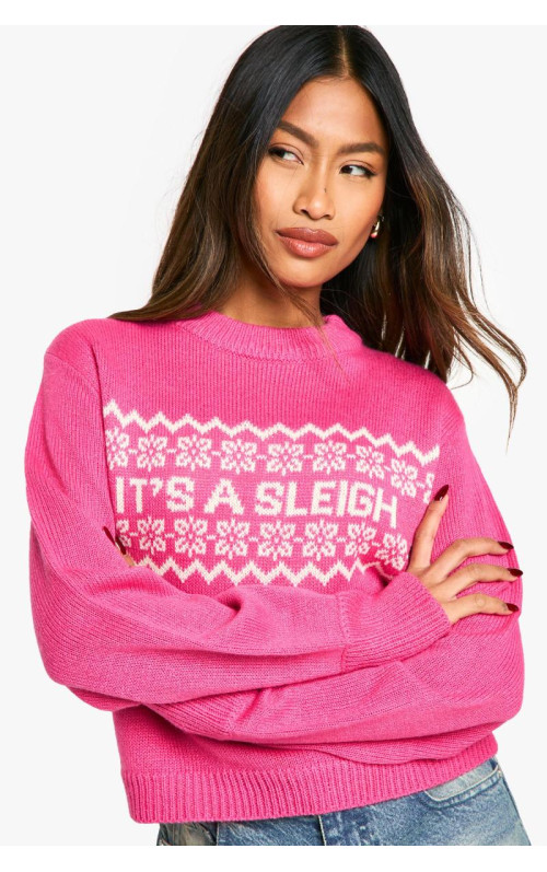 Це різдвяний джемпер на санях