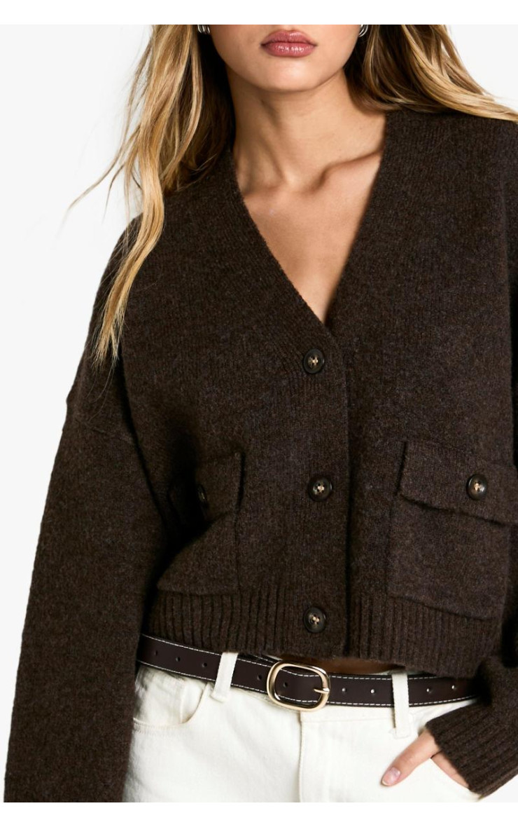 Кишенькові деталі кардиган