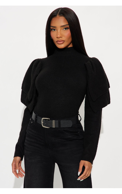 Светр з коміром-гольф 