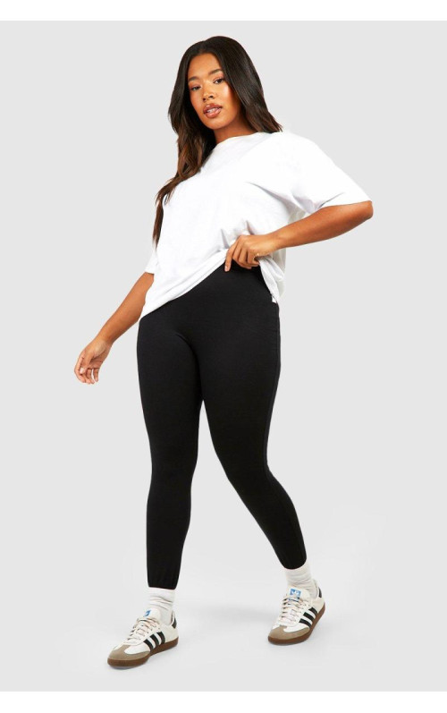 Плюс базові легінси з високою талією