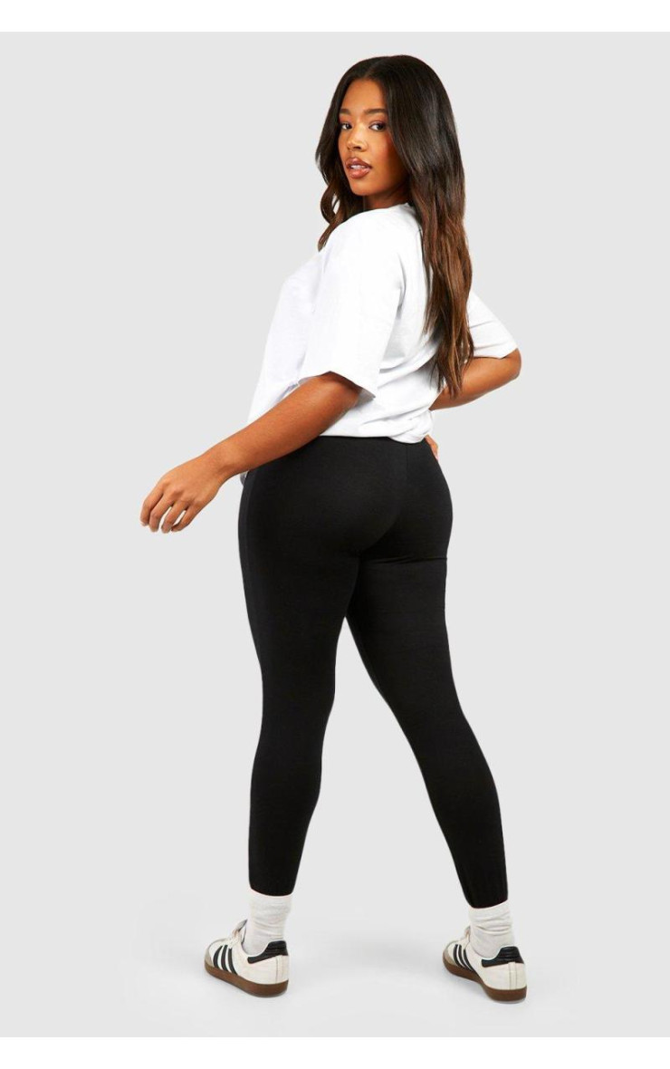 Плюс базові легінси з високою талією