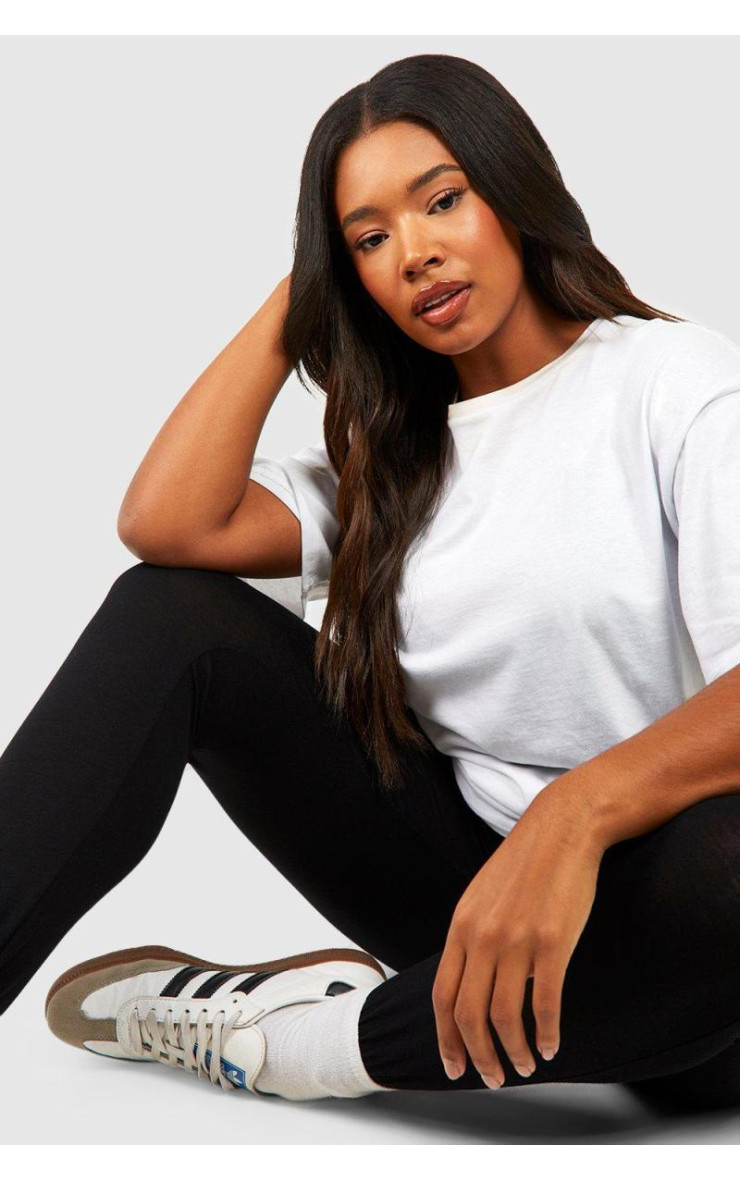 Плюс базові легінси з високою талією