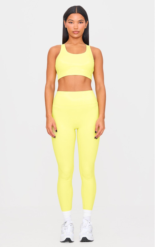 Спортивні легінси з високою талією Lime Sculpt