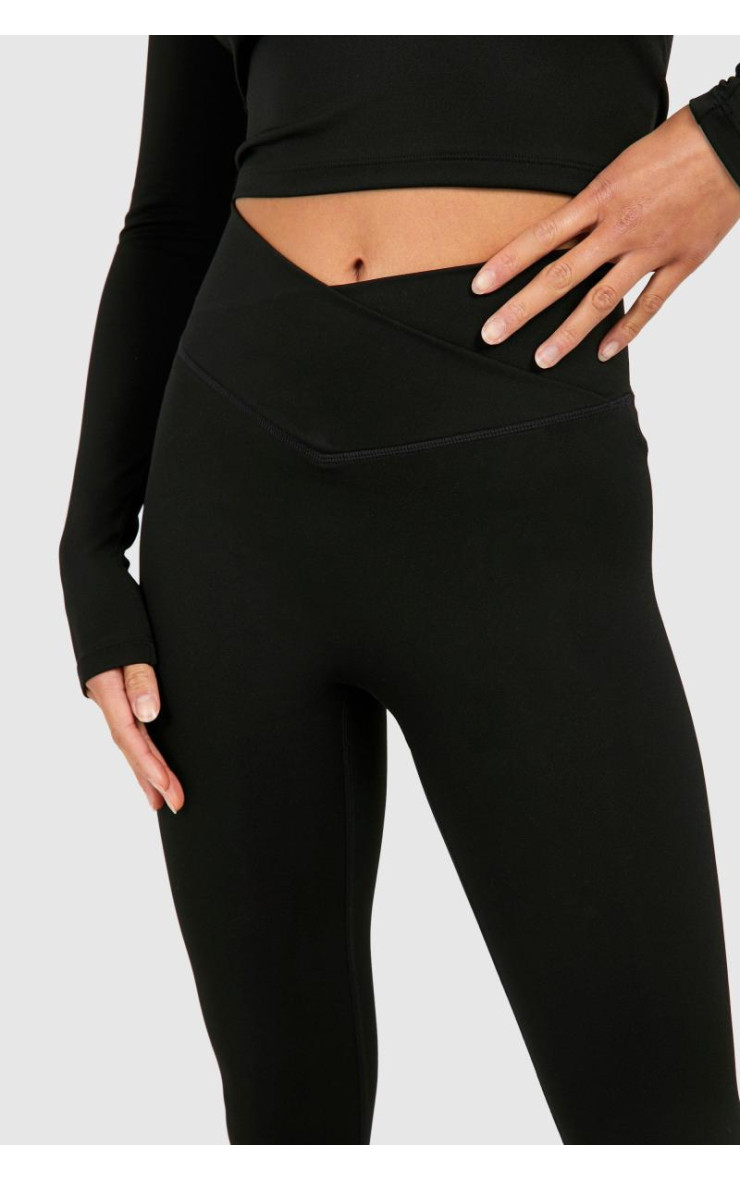 Маленькі суперм’які легінси персикового кольору з V-подібним поясом