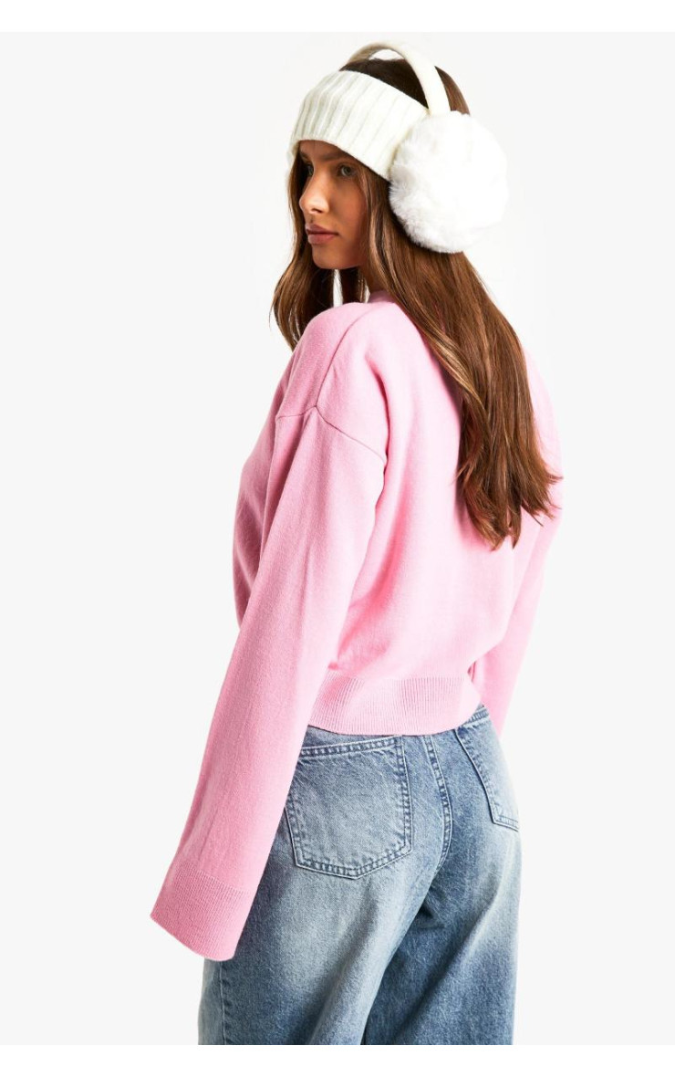 Різдвяний джемпер Ho Ho Ho Crop