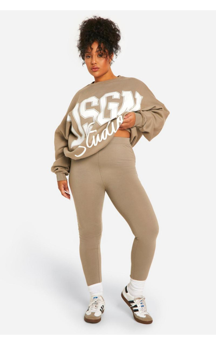 Плюс великий світшот Dsgn і легінси