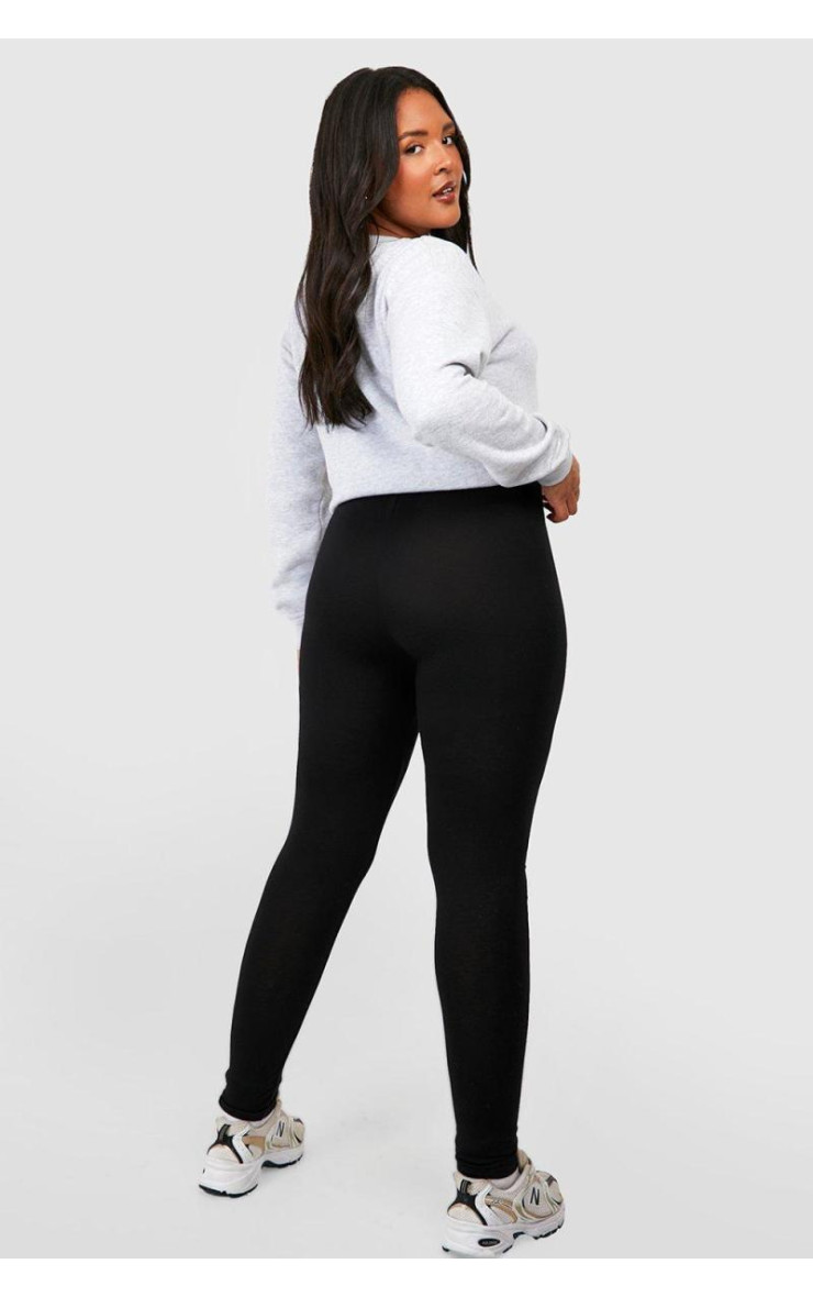 Плюс базові легінси з високою талією