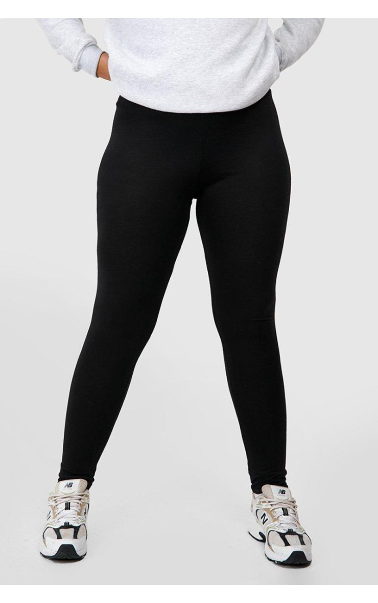 Плюс базові легінси з високою талією