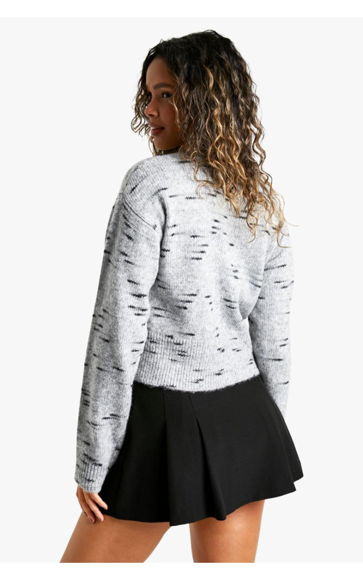 М'який в'язаний бокс -боксерський в’язаний кардиган