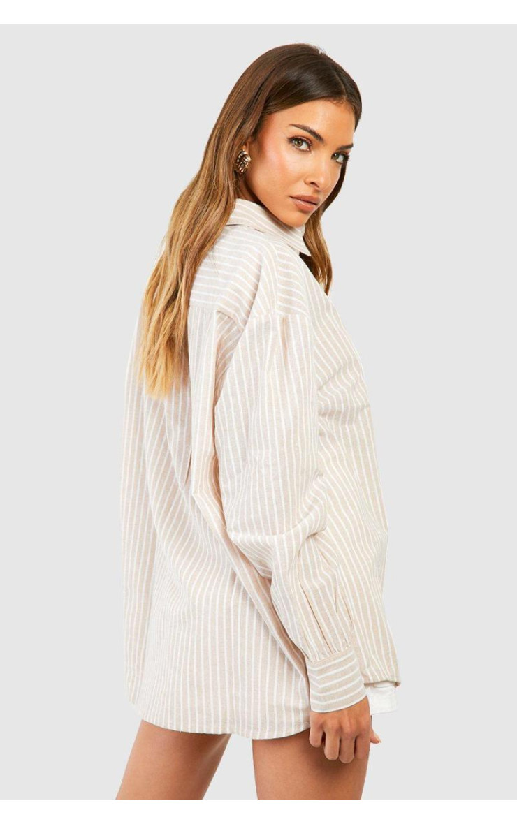 Велика сорочка в смужку