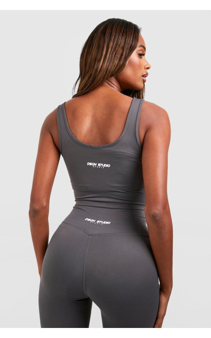 Спортивний бюстгальтер Charcoal DSGN Studio Supersoft Peached Sculpt Padded