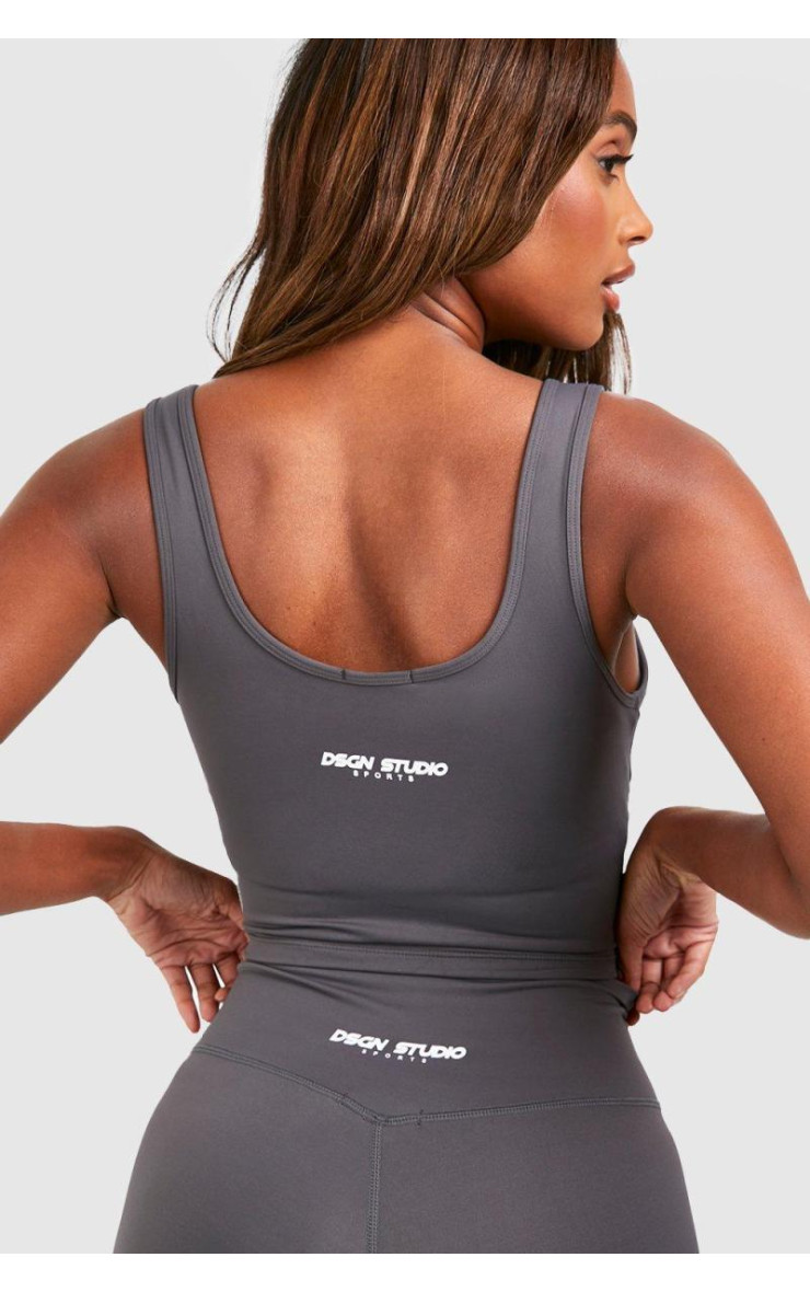 Спортивний бюстгальтер Charcoal DSGN Studio Supersoft Peached Sculpt Padded