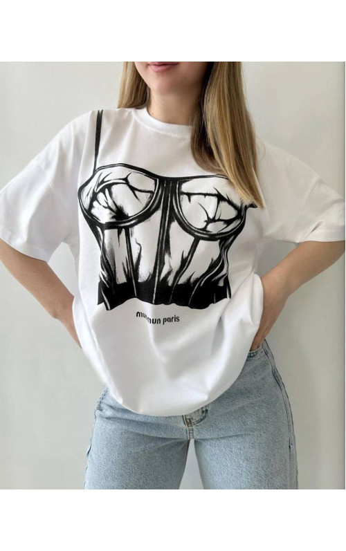 Футболка корсет 