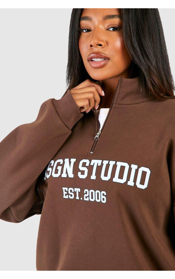 Плюс Dsgn Studio Напівзастібка та легінси